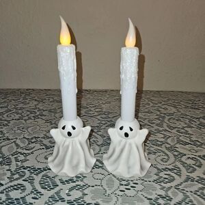 Bethlehem Lights Ghost Candle Holiday Decor with LED Flames